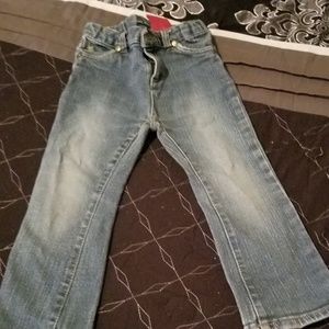 Little girl blue jeans